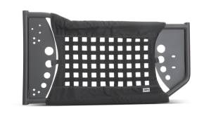 Jeep Wrangler Trail Doors - Front - Body Armor 4x4 - GEN 3 - Black - `18-`21